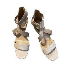 Womens dream pairs open toe ankle strap wedge sandals 10 BoxS807